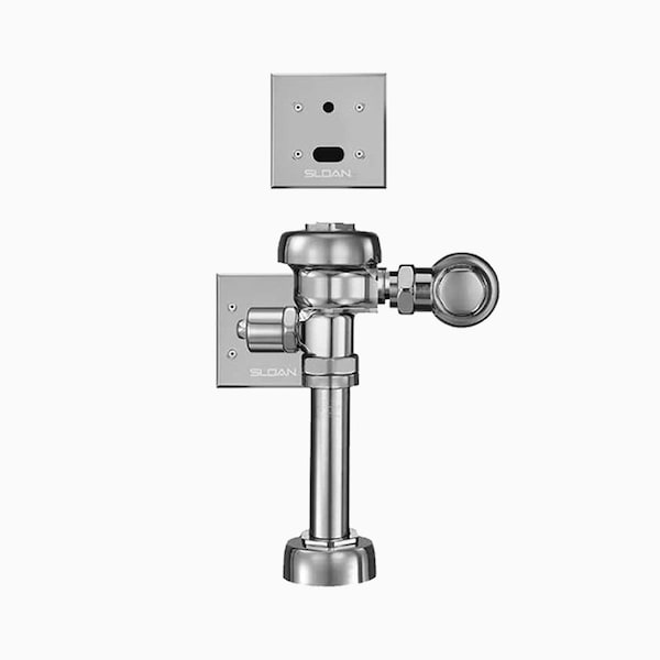 Sloan 111-1.28 Ess Polished Chrome, Sensor, Water Closet